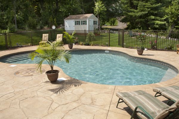 Concrete Pool Deck Repair in Ooltewah