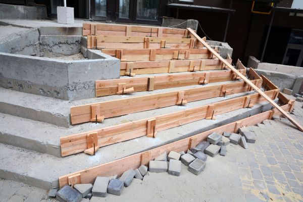Cement Step Repair in Ooltewah