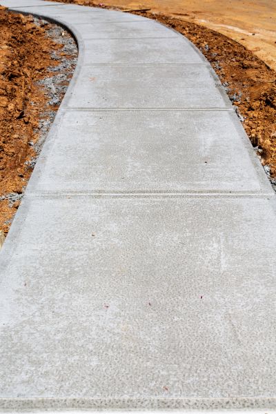 Concrete Sidewalk Repair in Ooltewah